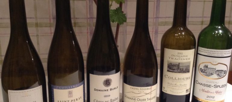 Soirée à l’aveugle du 16 mai 2018